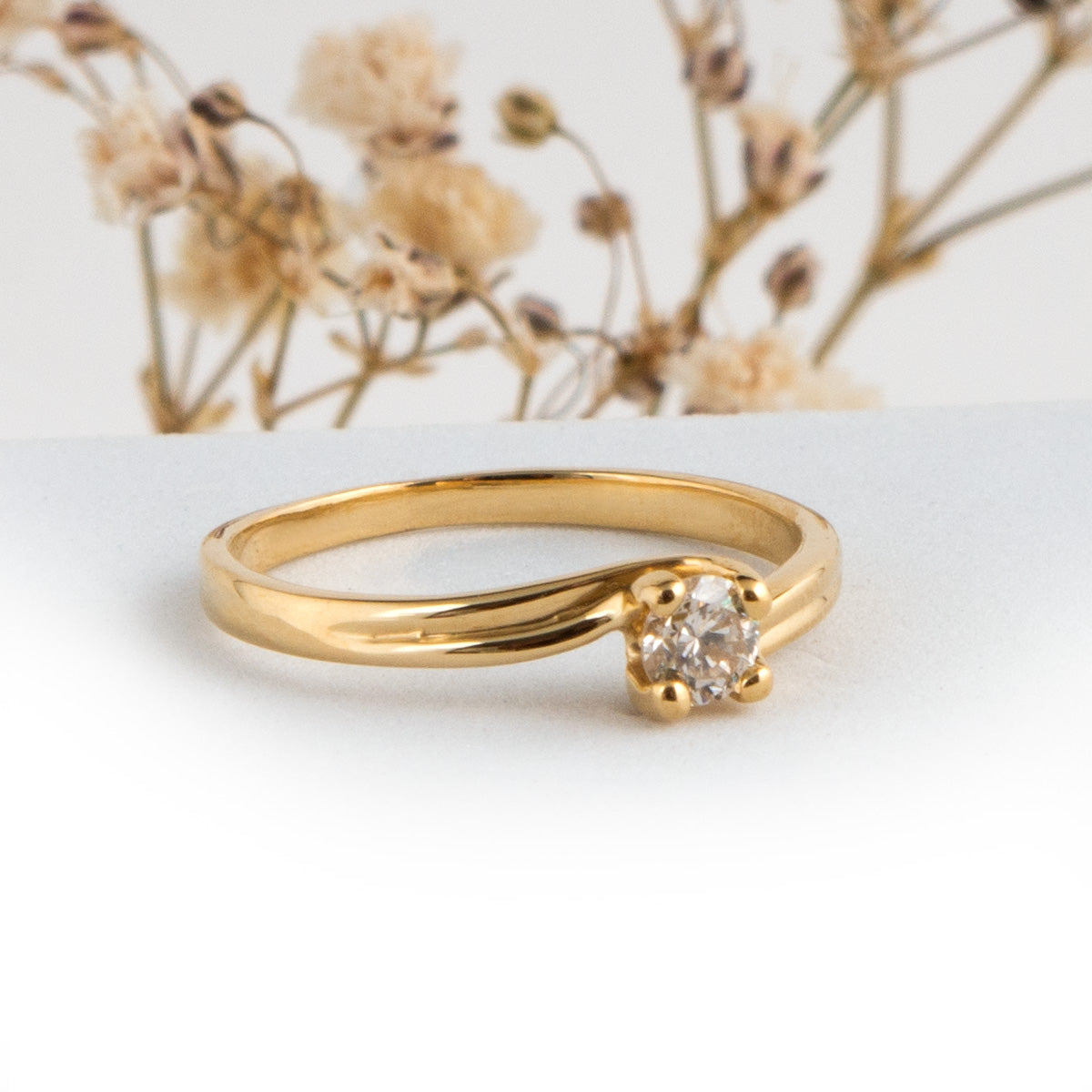 Anillos de promesa de oro on sale