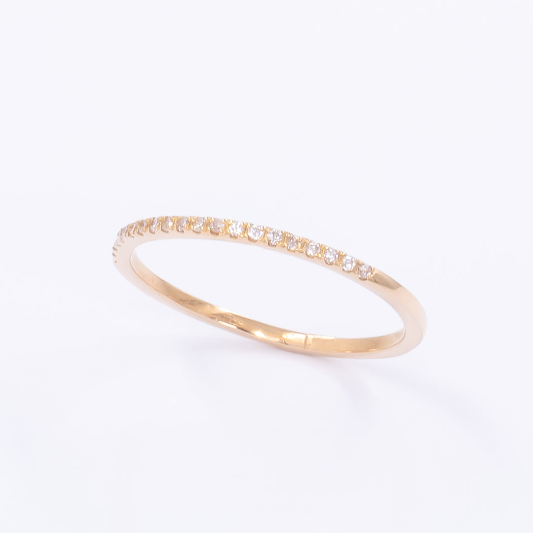Anillo de Promesa Churumbela I en oro naranja de 18K Peruviana Peruviana Joyas