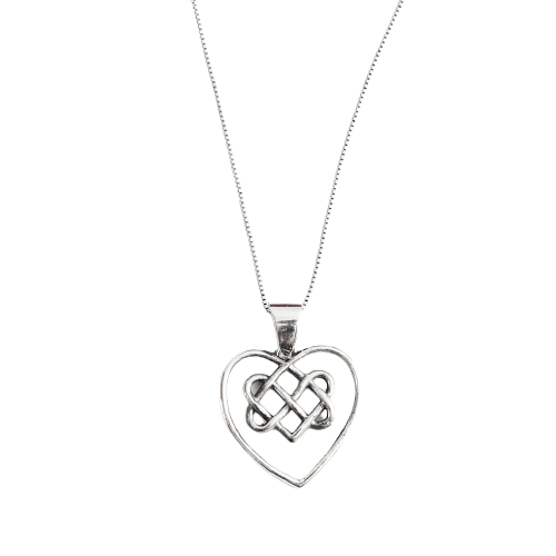 ChicSilver - Collar Con Colgante De Plata De Ley